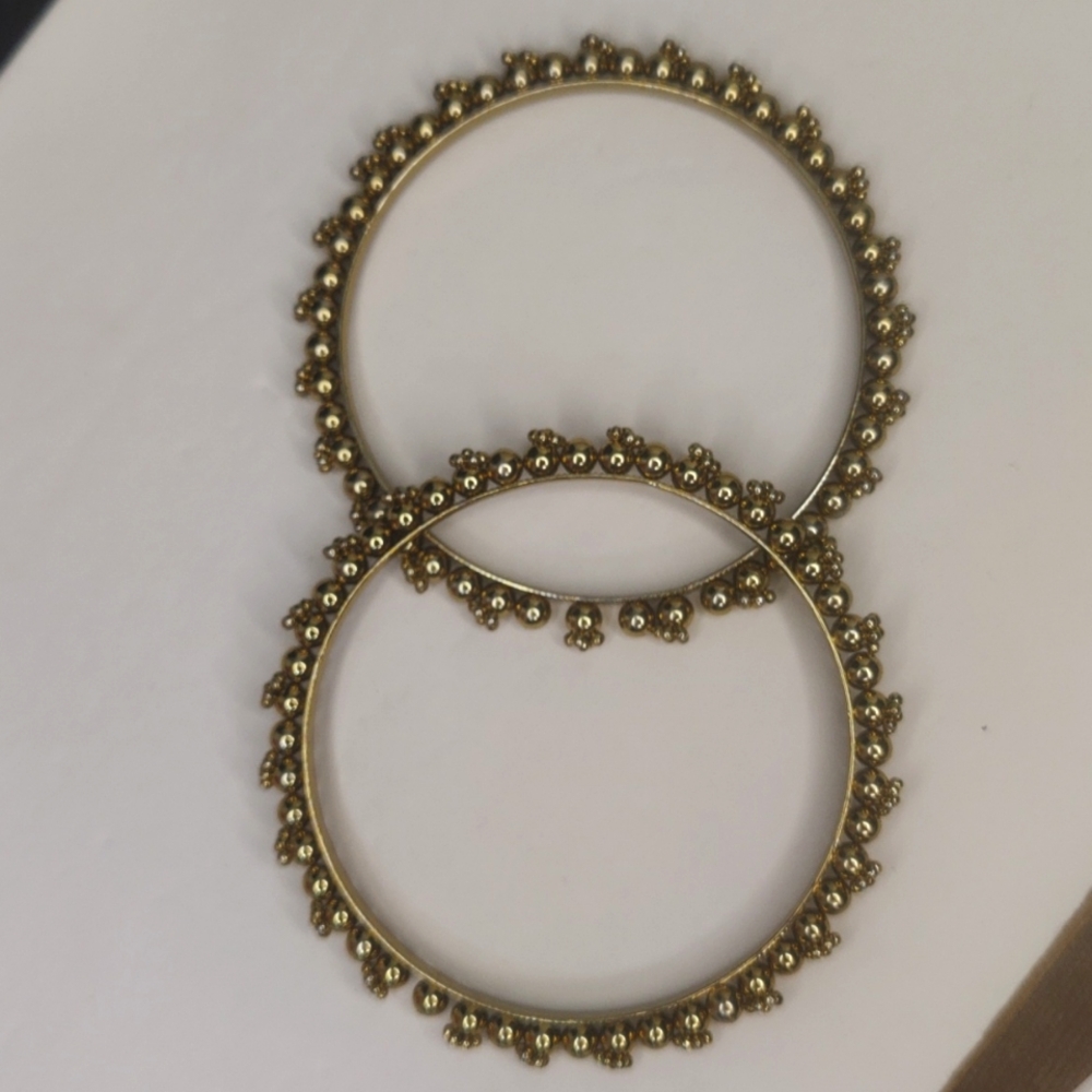Pair of Gold Tone Bangles